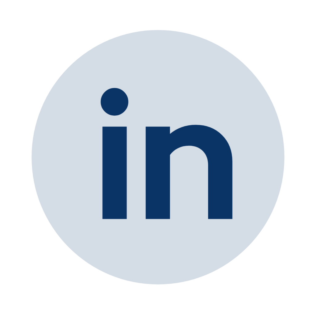 LinkedIn logo button