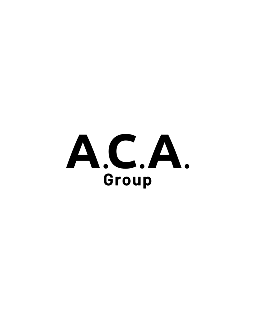 The logo of ACA Group, a company providing IT solutions and services.